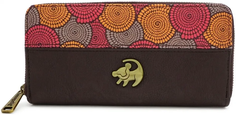 Portefeuille zippé Floral Impression Intégrale Loungefly