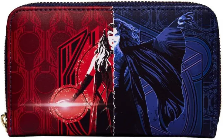 Portefeuille zippé Agatha et la Sorcière Rouge Loungefly