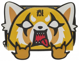 Portefeuille zippé Aggretsuko Cosplay Loungefly