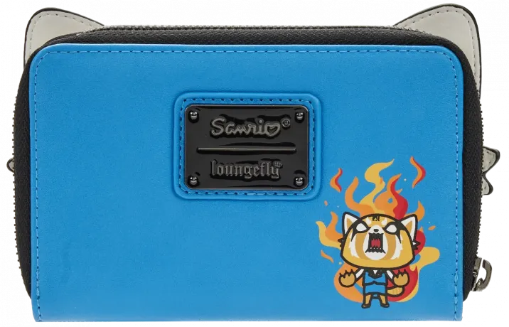 Portefeuille zippé Aggretsuko Cosplay Loungefly