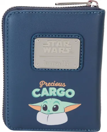Portefeuille zippé Ahsoka et Grogu Precious Cargo Loungefly