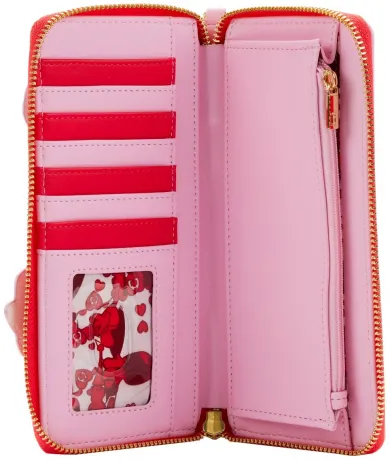 Portefeuille zippé As de Cœur Loungefly