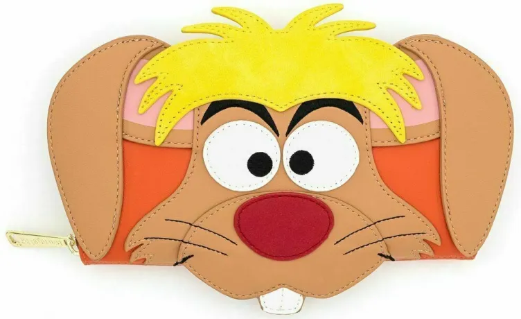 Portefeuille zippé Lièvre de Mars Cosplay Loungefly