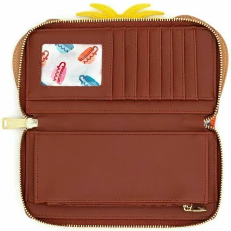 Portefeuille zippé Lièvre de Mars Cosplay Loungefly