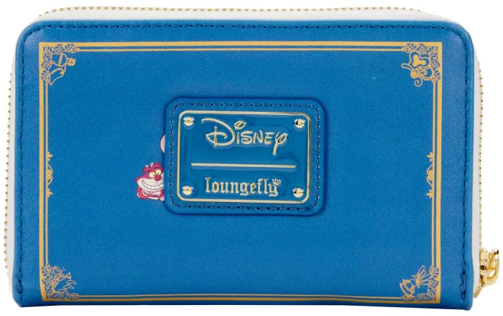 Portefeuille zippé Livre Classique Alice au Pays des Merveilles Loungefly