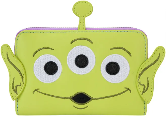 Portefeuille zippé Alien Sequin Cosplay Loungefly