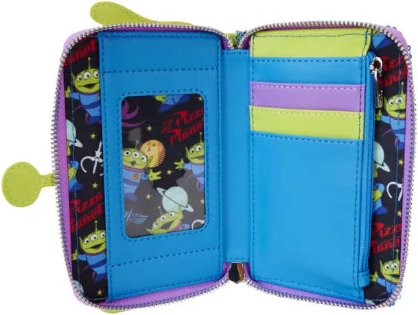 Portefeuille zippé Alien Sequin Cosplay Loungefly