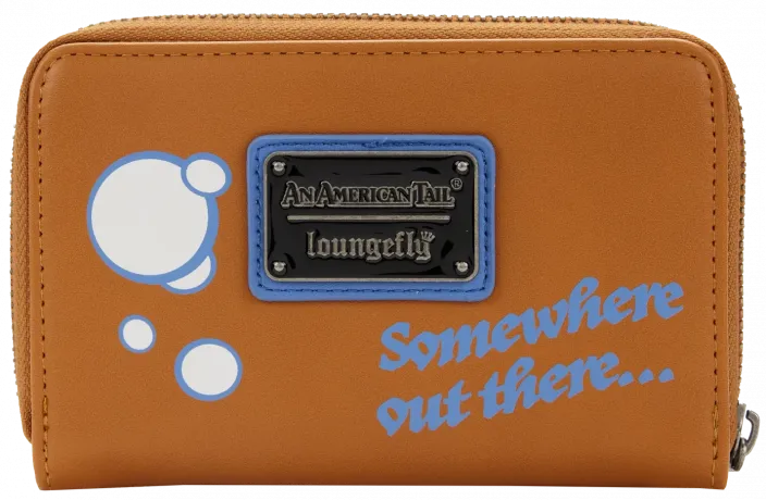 Portefeuille zippé Fievel Bubbles Scène Loungefly