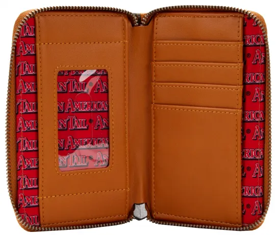 Portefeuille zippé Fievel Bubbles Scène Loungefly