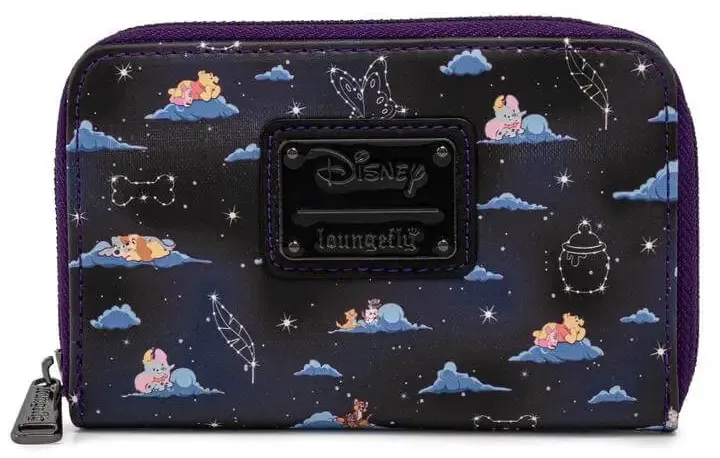 Portefeuille zippé Animaux dans les Nuages Loungefly