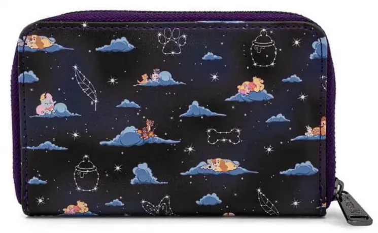 Portefeuille zippé Animaux dans les Nuages Loungefly