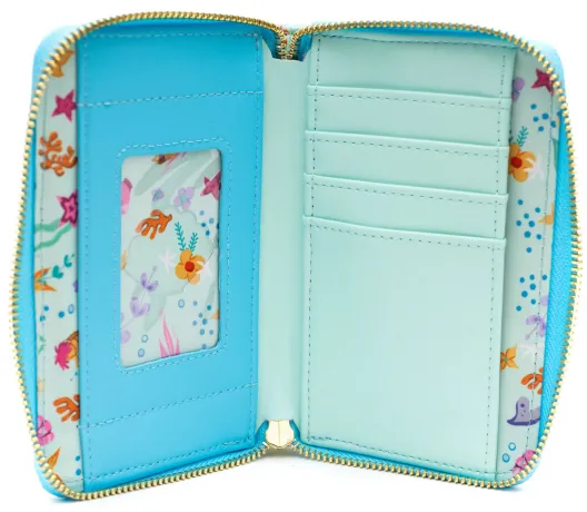 Portefeuille zippé Ariel Histoire de Princesse Loungefly