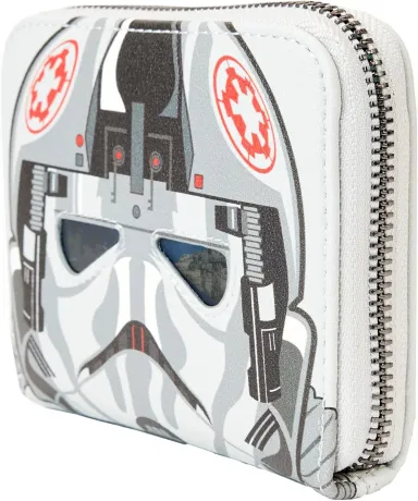 Portefeuille zippé At-At Lenticulaire Cosplay Loungefly