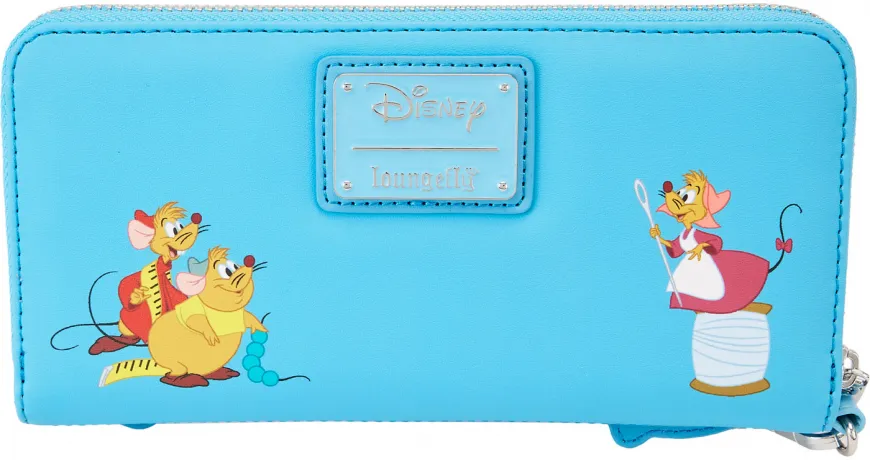 Portefeuille zippé avec Bracelet Cendrillon Lenticulaire Loungefly