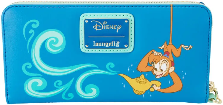 Portefeuille zippé avec Bracelet Génie Lenticulaire Loungefly