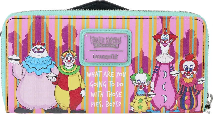 Portefeuille zippé avec Bracelet Les Clowns tueurs venus d&#039;ailleurs Loungefly