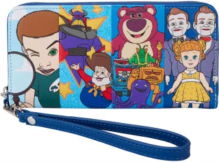 Portefeuille zippé avec Bracelet les Méchants Loungefly