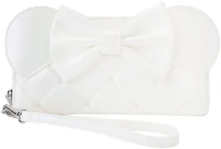 Portefeuille zippé avec Bracelet Minnie Mouse Iridescent Mariage Loungefly
