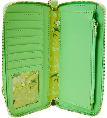 Portefeuille zippé avec Bracelet Princesse Tiana Lenticulaire Loungefly