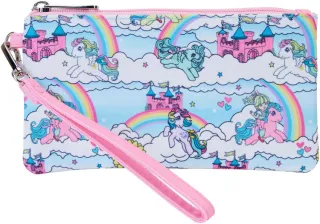 Portefeuille zippé avec Bracelet Scène du Ciel Impression Intégrale Loungefly