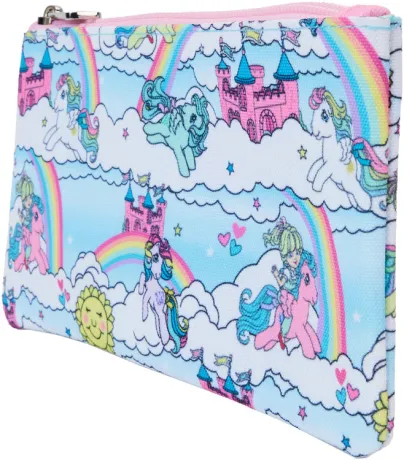 Portefeuille zippé avec Bracelet Scène du Ciel Impression Intégrale Loungefly