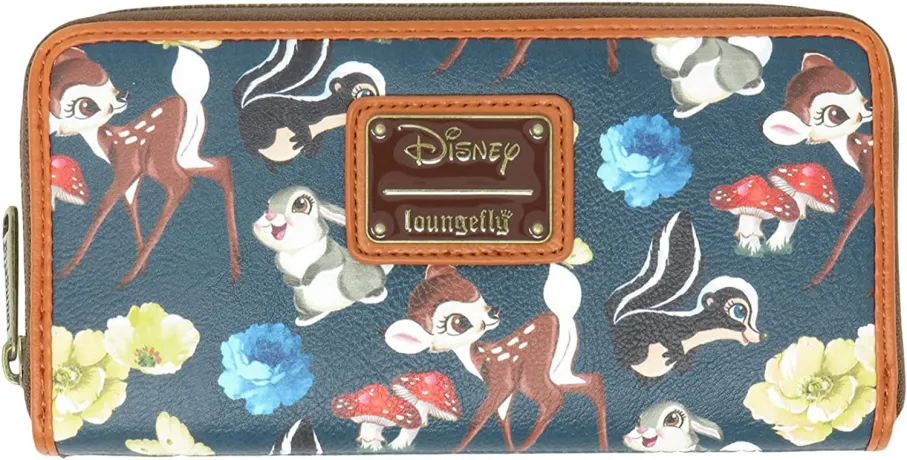 Portefeuille zippé Bambi et ses amis Loungefly
