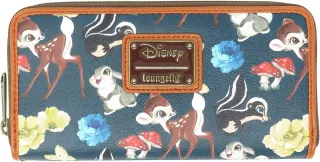 Portefeuille zippé Bambi et ses amis Loungefly