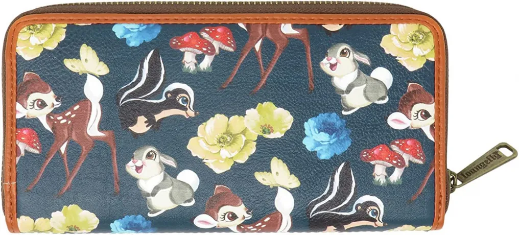 Portefeuille zippé Bambi et ses amis Loungefly