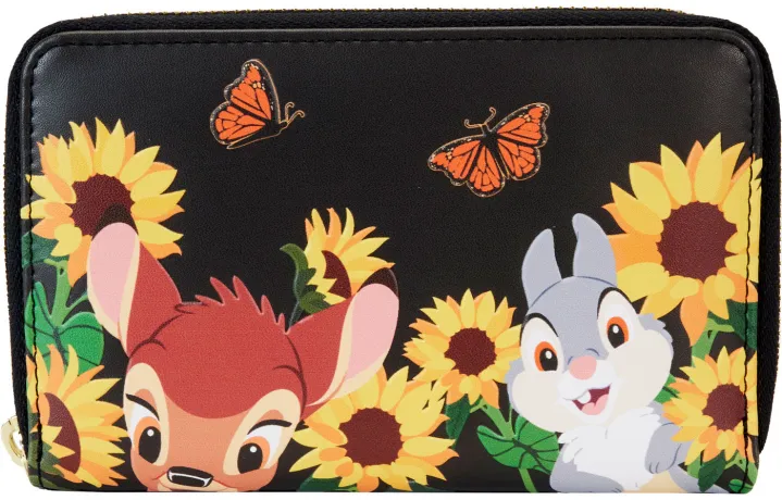 Portefeuille zippé Bambi et ses Amis Tournesol Loungefly
