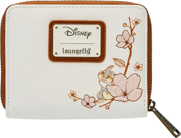 Portefeuille zippé Bambi Fleurs de Cerisier Loungefly