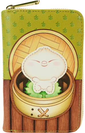 Portefeuille zippé Bao dans le Panier à Vapeur Loungefly