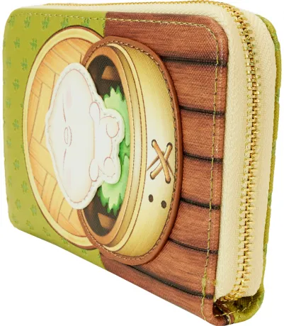 Portefeuille zippé Bao dans le Panier à Vapeur Loungefly