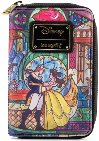 Portefeuille zippé Château de Belle Loungefly