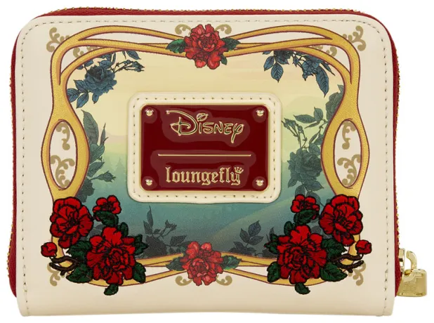 Portefeuille zippé Belle Floral Loungefly