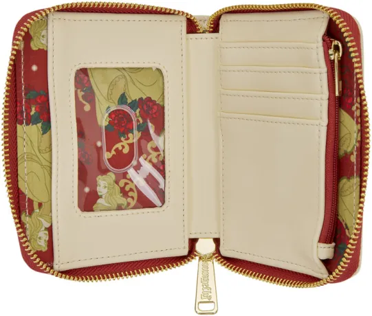 Portefeuille zippé Belle Floral Loungefly