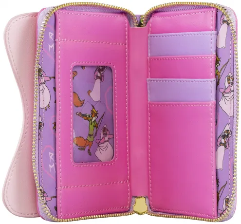 Portefeuille zippé Belle Marianne Cosplay Loungefly