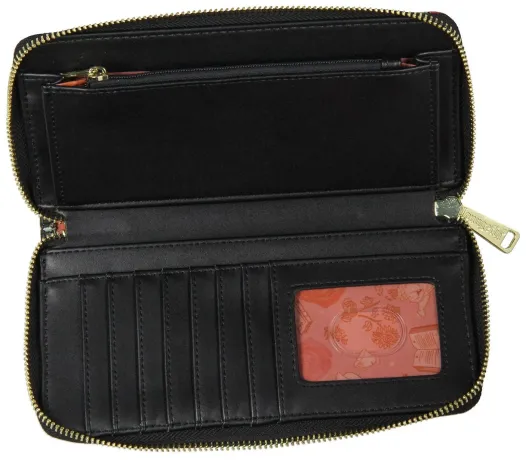 Portefeuille zippé Belle Roses Loungefly