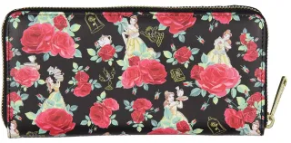 Portefeuille zippé Belle Roses Loungefly