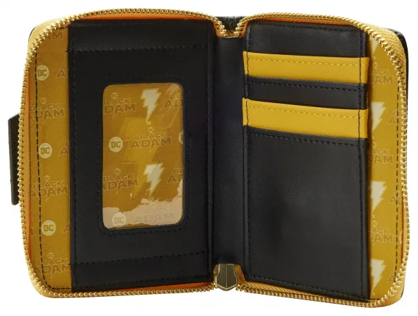 Portefeuille zippé Black Adam Light Up Cosplay Loungefly