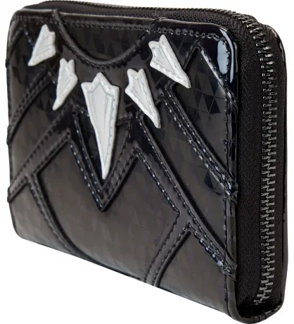 Portefeuille zippé Black Panther Cosplay Brillant Loungefly