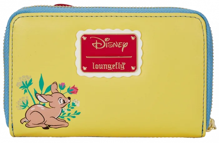 Portefeuille zippé Blanche-Neige Nœud Cosplay Loungefly