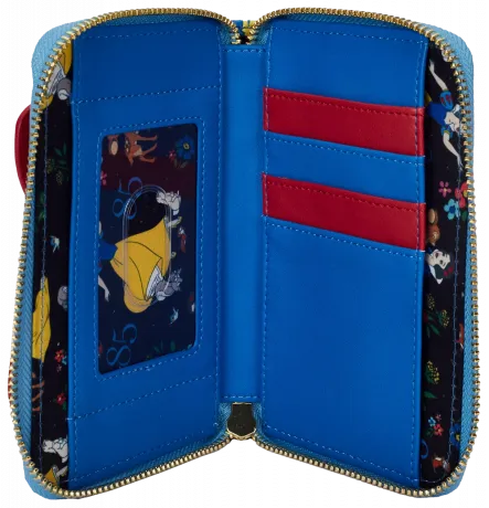 Portefeuille zippé Blanche-Neige Nœud Cosplay Loungefly