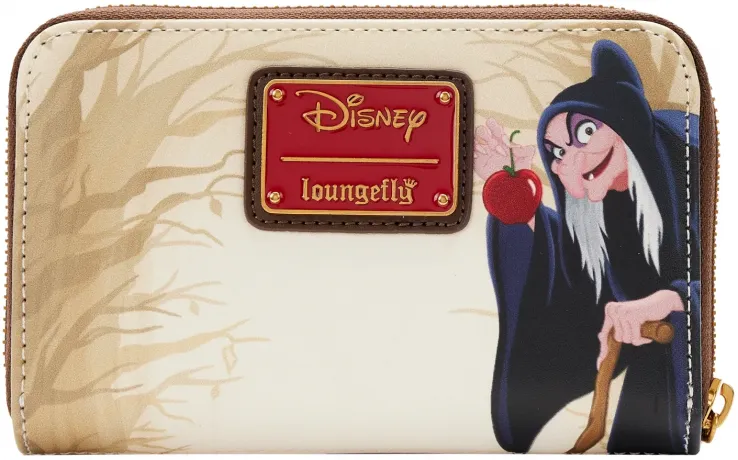 Portefeuille zippé Scène Blanche-Neige à la Fenêtre Loungefly