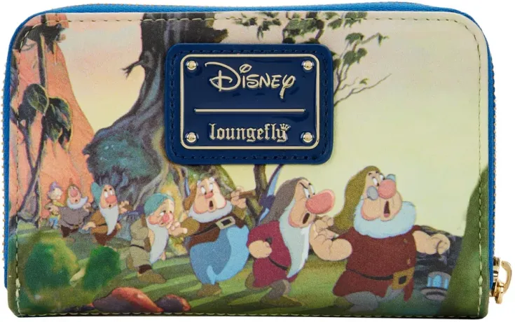 Portefeuille zippé Blanche-Neige Scène Loungefly