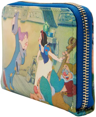 Portefeuille zippé Blanche-Neige Scène Loungefly
