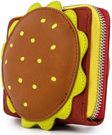 Portefeuille zippé Plankton Paté de Crabe Loungefly