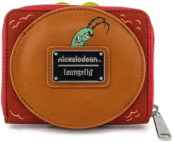 Portefeuille zippé Plankton Paté de Crabe Loungefly