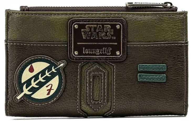 Portefeuille zippé Boba Fett Loungefly