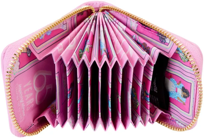 Portefeuille zippé Boîte à Poupée Lenticulaire 65ème Anniversaire Loungefly