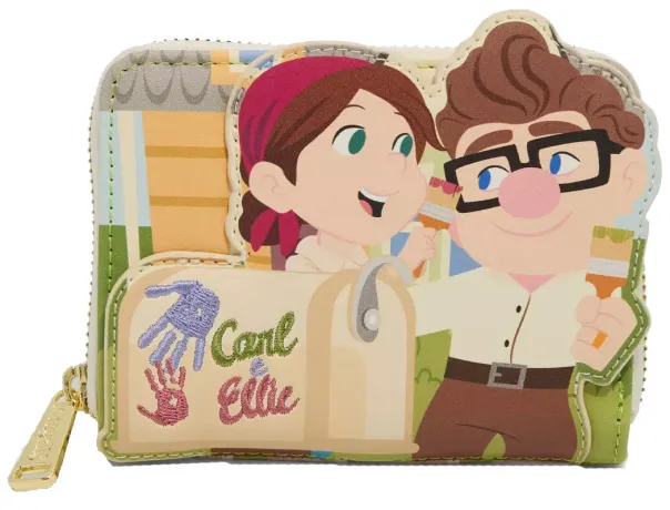 Portefeuille zippé Boîte aux Lettres Carl et Ellie Loungefly